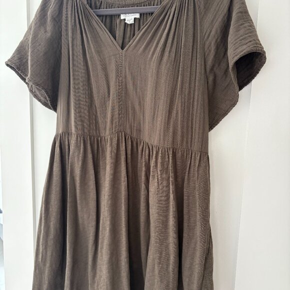 VELVET by Graham & Spencer Jamie Cotton Slub Dress - Picture 2 of 7